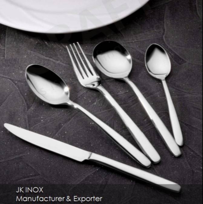 Cup Roll 12 Jk Inox Flatware Cutlery Set Jkc013, For Restaurant, Size: Standard