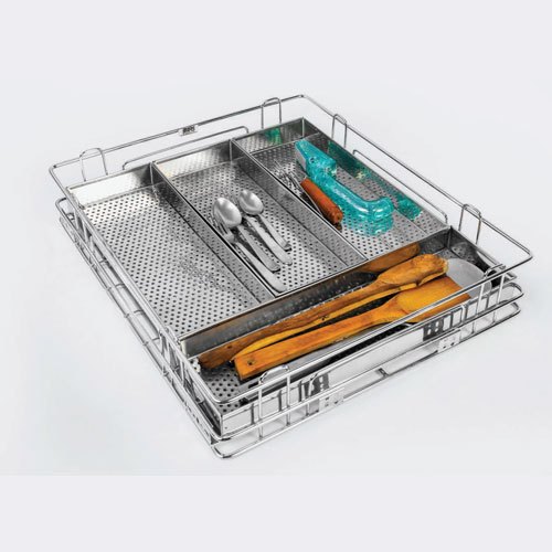 Bira Stainless Steel Cutlery Box