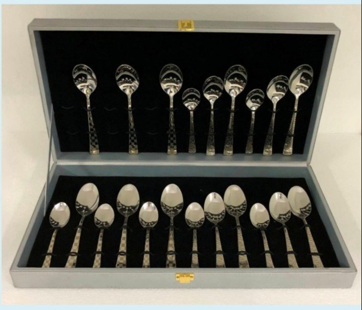 Stainless Steel Silver JK INOX Cutlery Box Set JKCS 002, Kitchen Cabinets