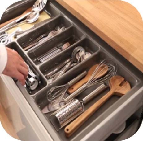 Cutlery Insert SS Box, for Home
