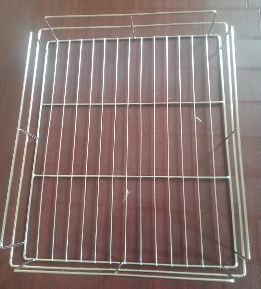Rectangular Stainless Steel Mesh Tray, Size: 10 X 15 cm, Capacity: 3 kg