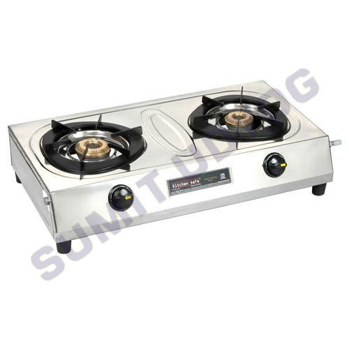 SS Double Burner Gas Stoves