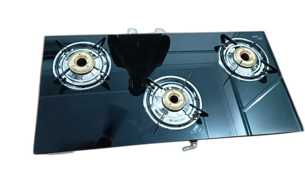 3 Burner Glass Stove
