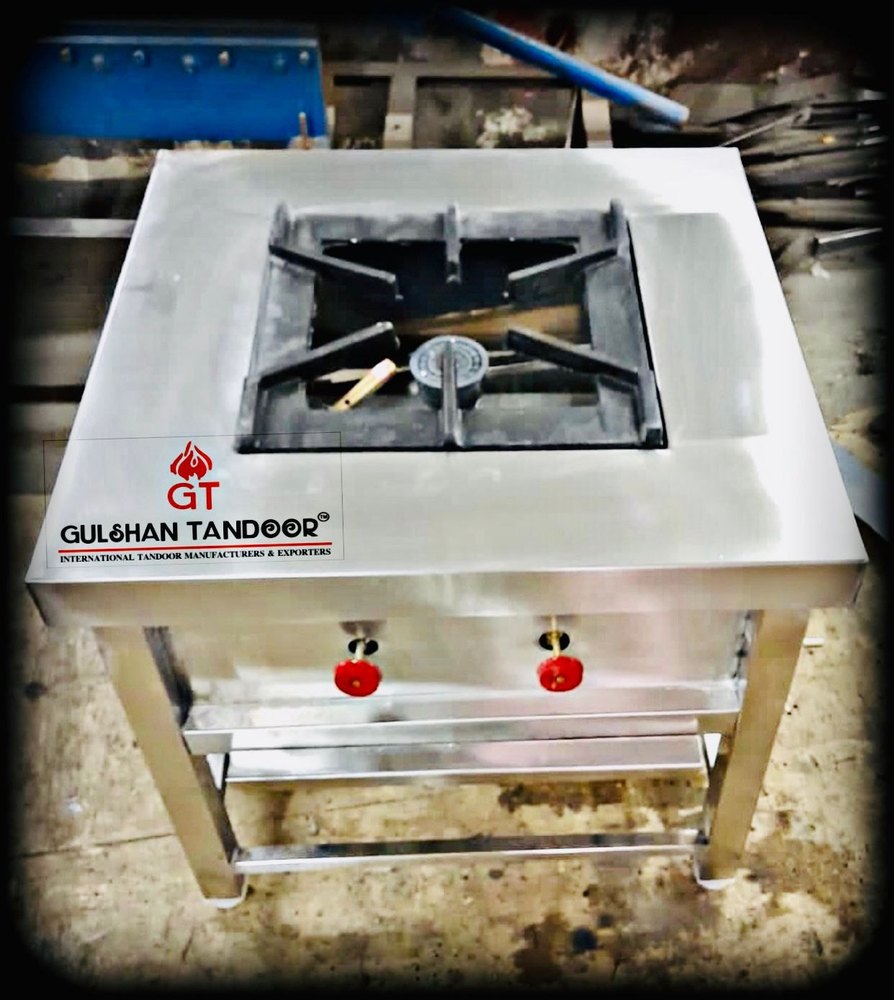 Stainless Steel Single Burner Stove, 2, Size: 2x2 Fit