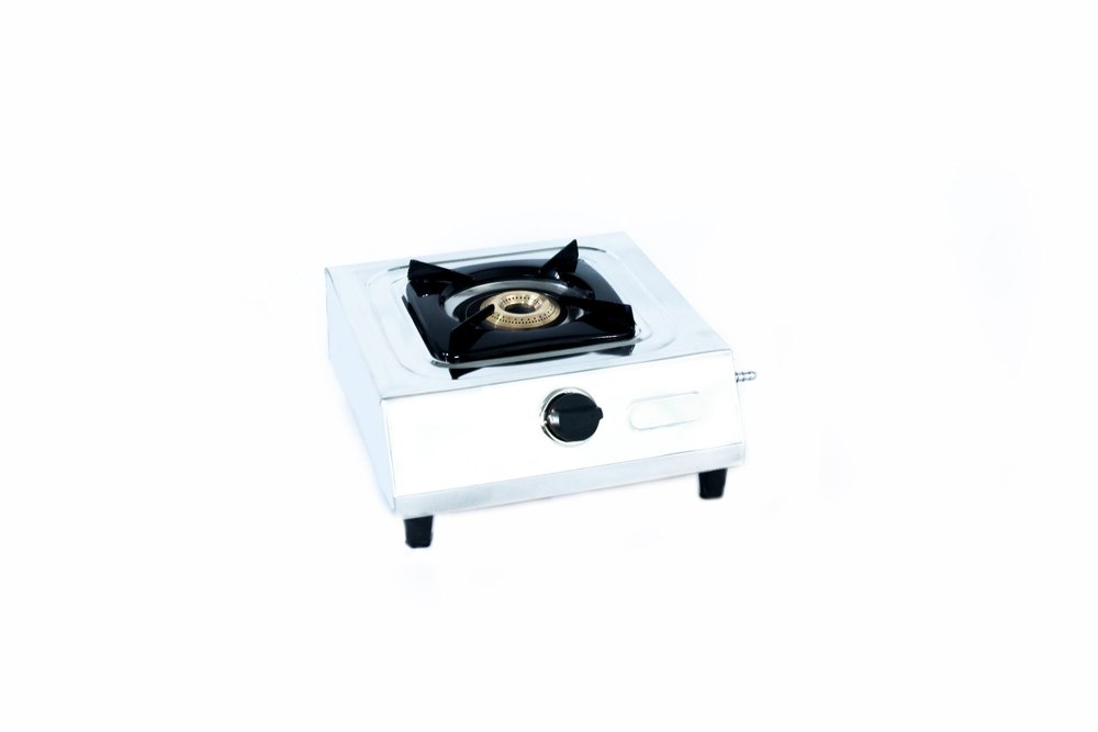 Stainless Steel 1 (Single) Burner SS LPG Gas Stove (Pro Model)