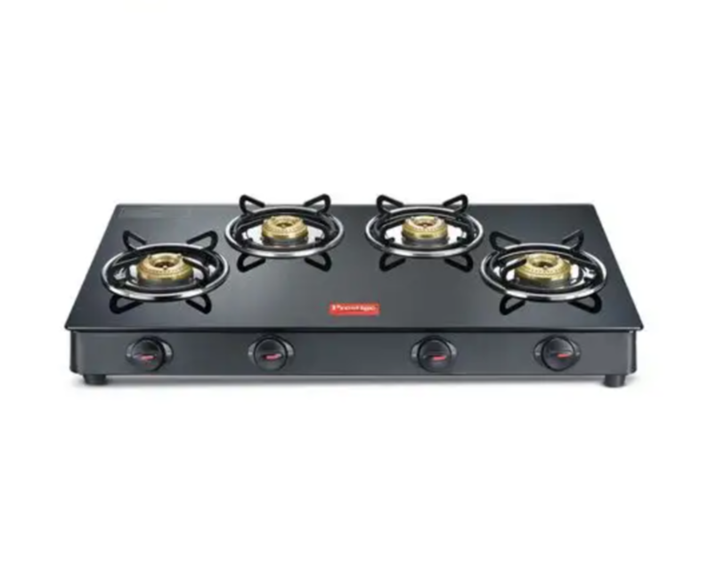 Glass Four Burner Gas Stove