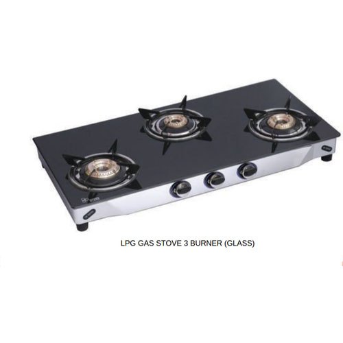 Three Burner Lpg Gas Stove