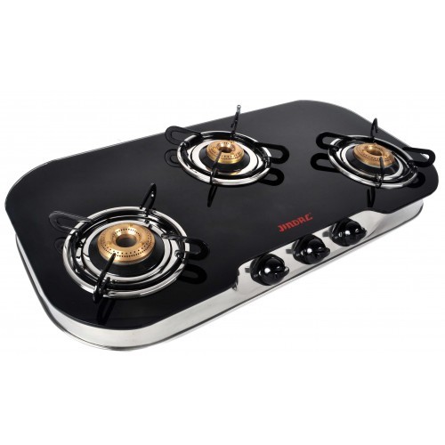 Automatic Three Burner Lp Gas Stoves, For Kitchen