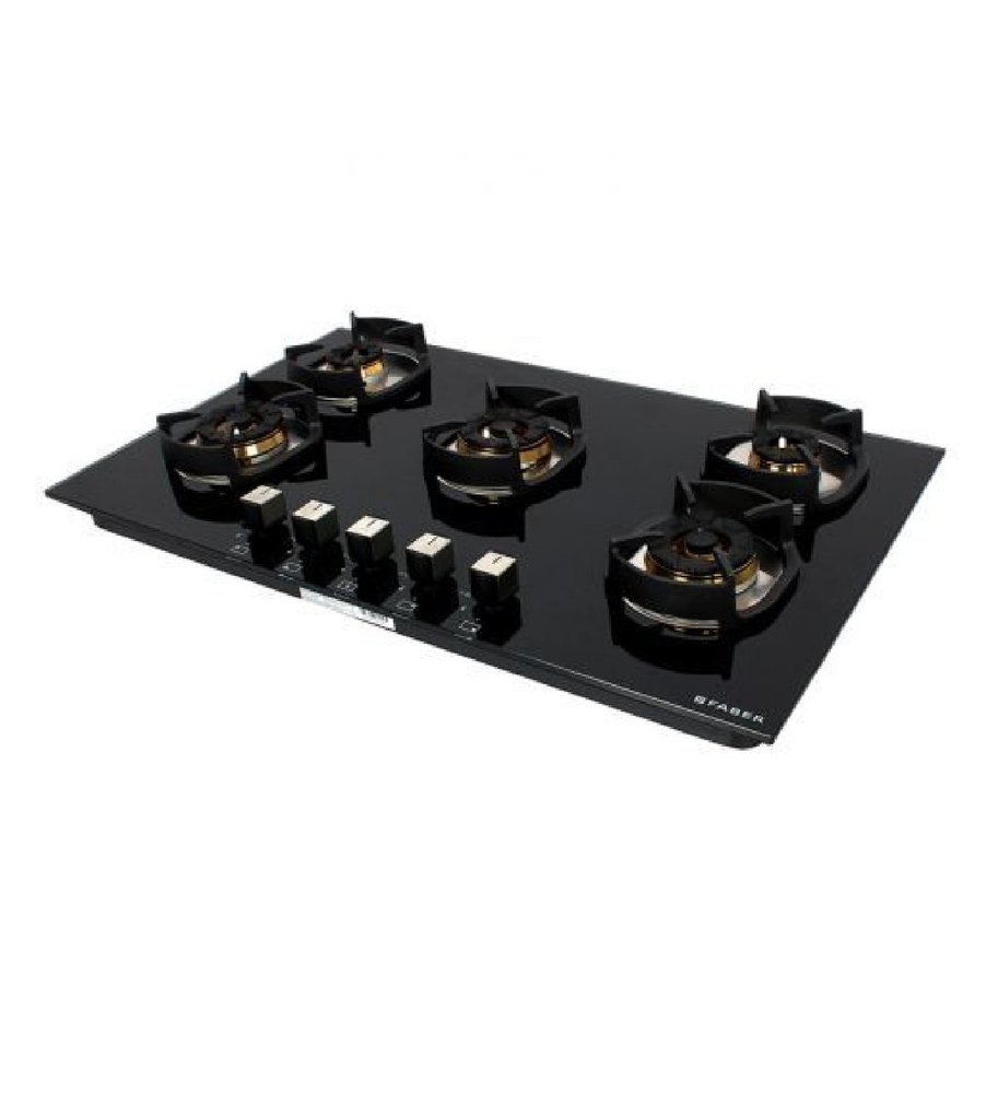 5 Burner Nexus HT 905-CRS BR CI Faber Kitchen Cooktops