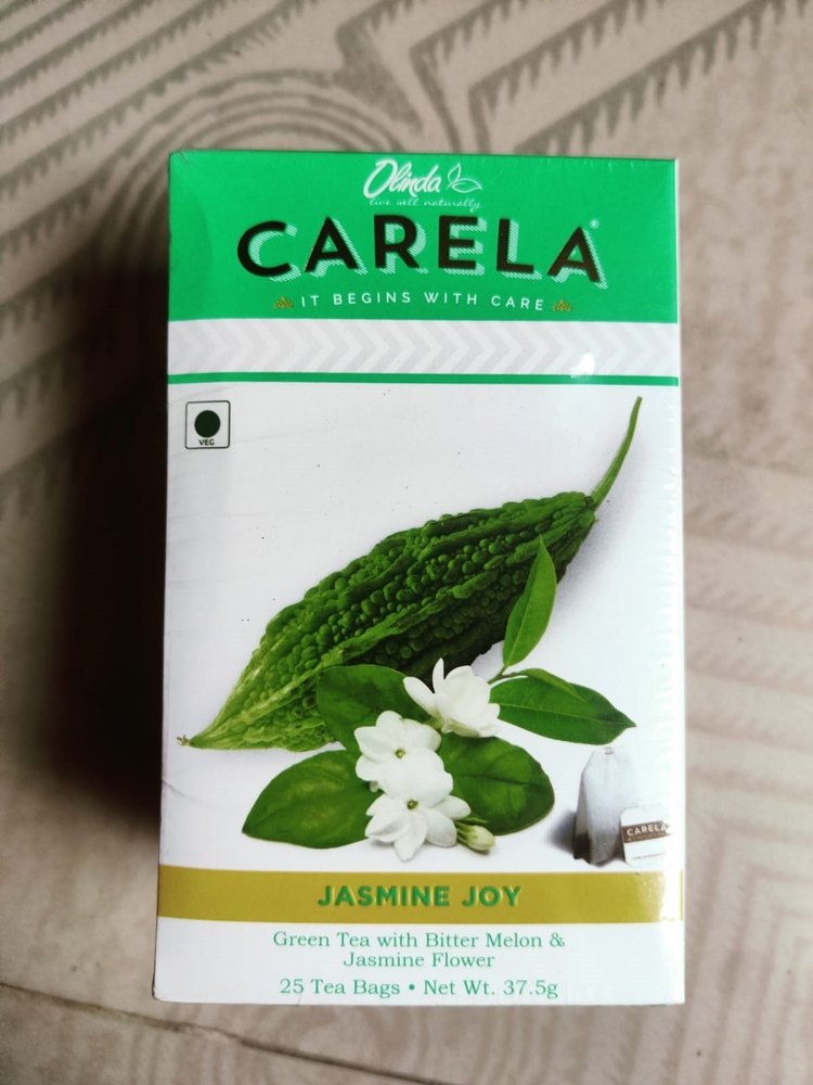 Olinda Carela Jasmine Joy Green Tea, Packaging Type: Box, Packaging Size: 37.5 G