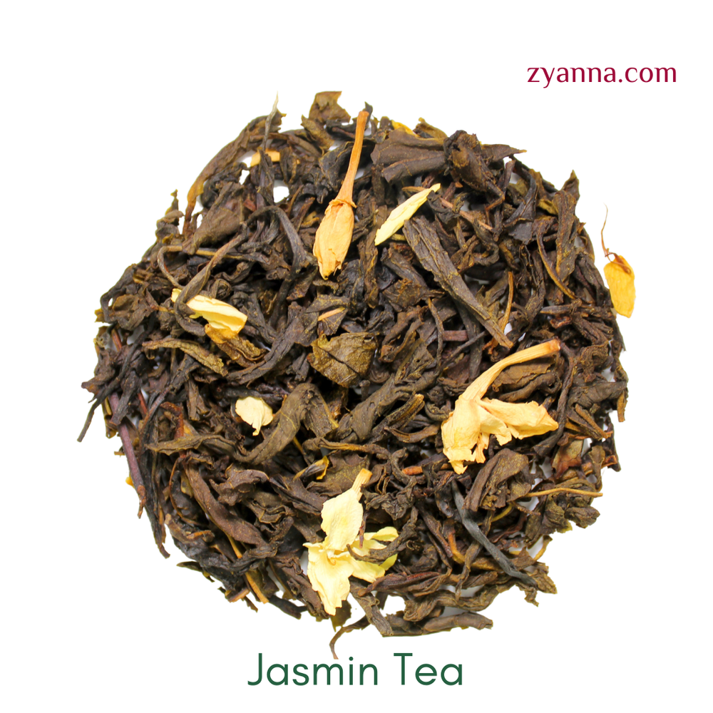 ZYANNA Jasmine Green Tea, Packaging Type: Pouch, Packaging Size: 500gm
