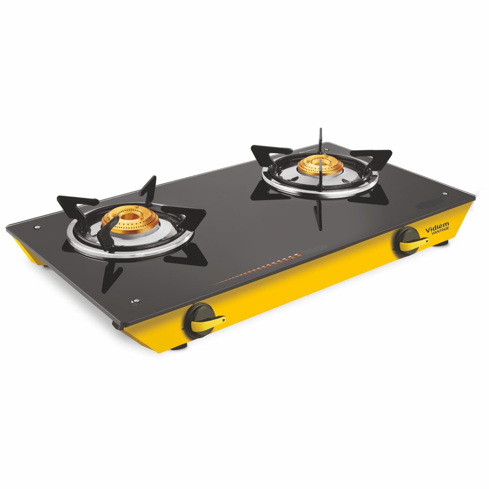 Mona Stove 2 Crystal Gas Stoves, For Kitchen, Size: Standard