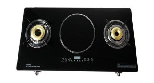 2000 Watt Surya Induction Cum Gas Stove with Soft Touch Push Button