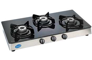 Three SS Burner Stoves