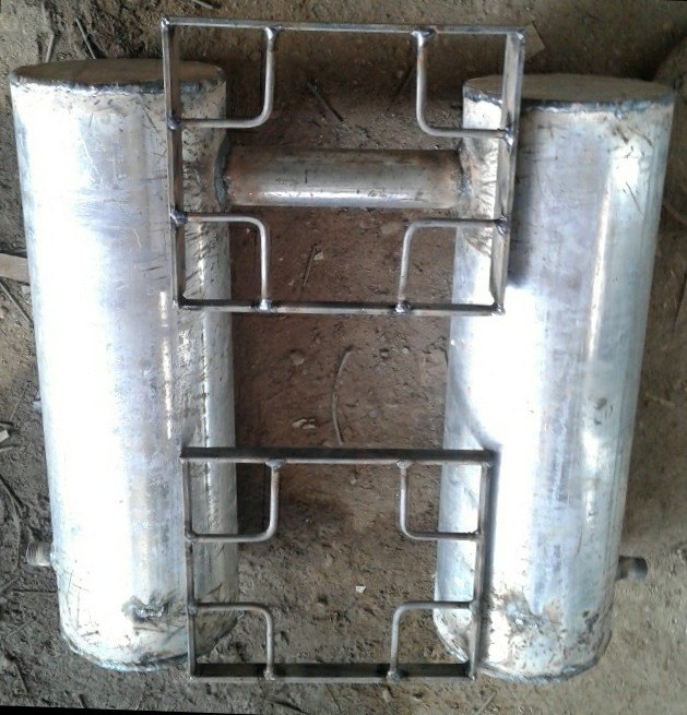 Silver GI PIPE Kitchen Stove, For Home Use., Size: 20*20\'\'