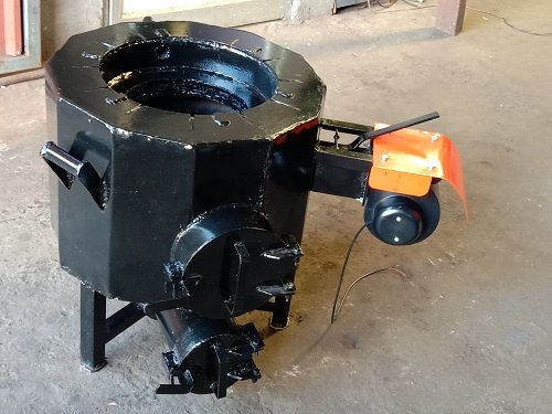 Mild Steel Body Indoor/Outdoor Use Wood Burning Stove