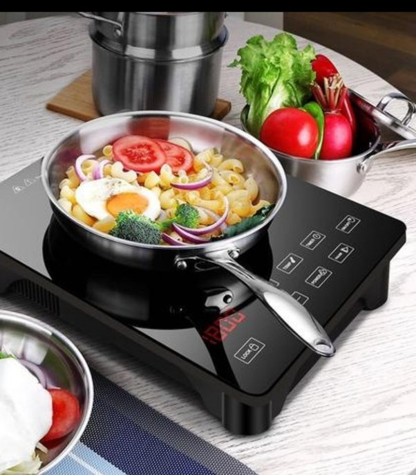 2000 Watt Infrared Induction Cooktop With Push Button