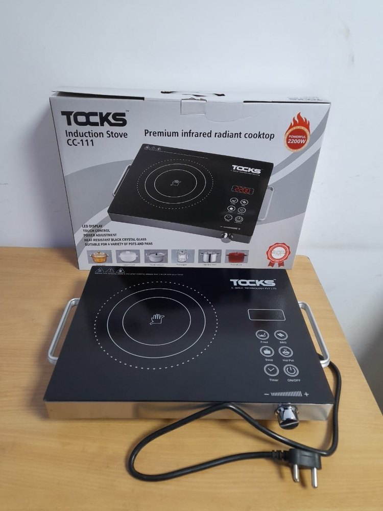 2200 Watt Induction Cooktop with Soft Touch Push Button