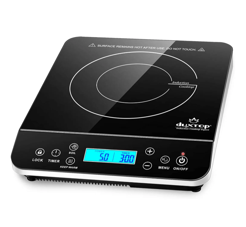 Induction Cooktop With Push Button
