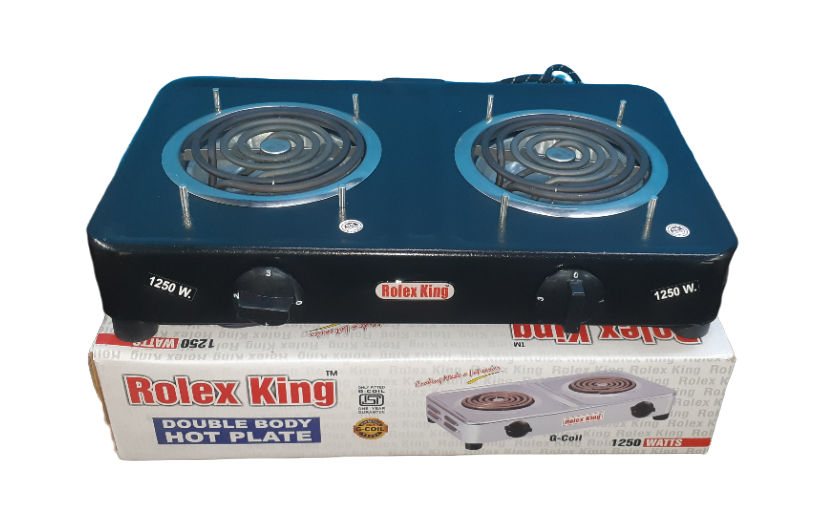 Powder Coating Iron Electric Double G Coil Stove, For Anywhere
