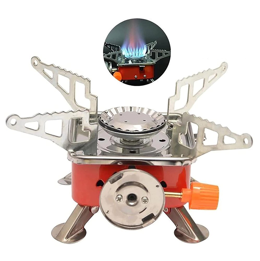 Stainless Steel Foldable Gas Stove, Size: Standard