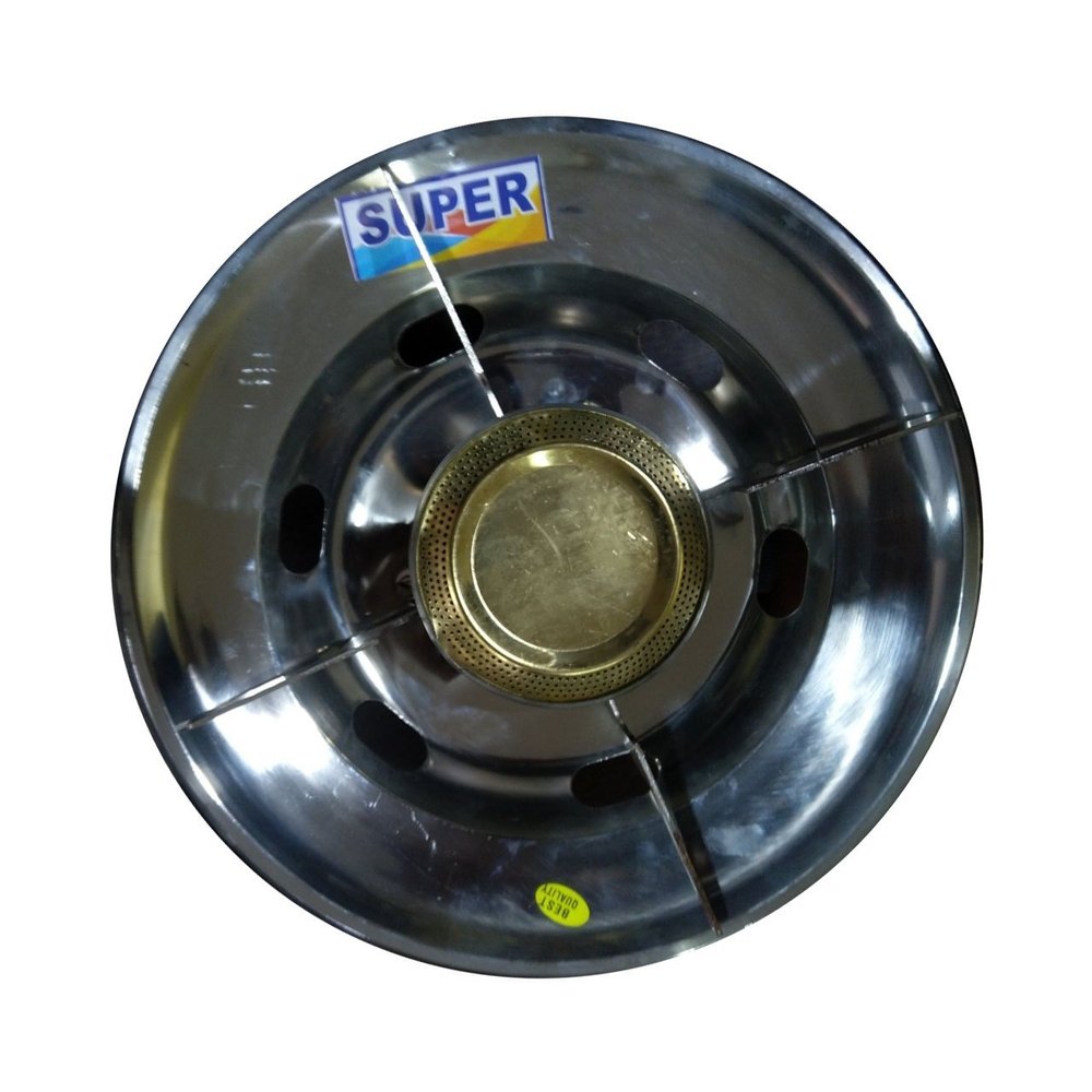 Silver Stainless Steel Sparkle LPG Camping Stove, Model Name/Number: St 003