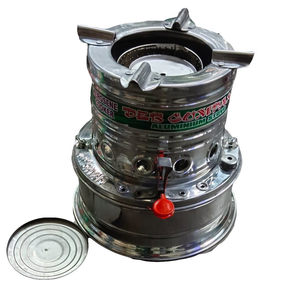 Aluminum Silver Kerosene Wick Stove, Size: 8 Inches