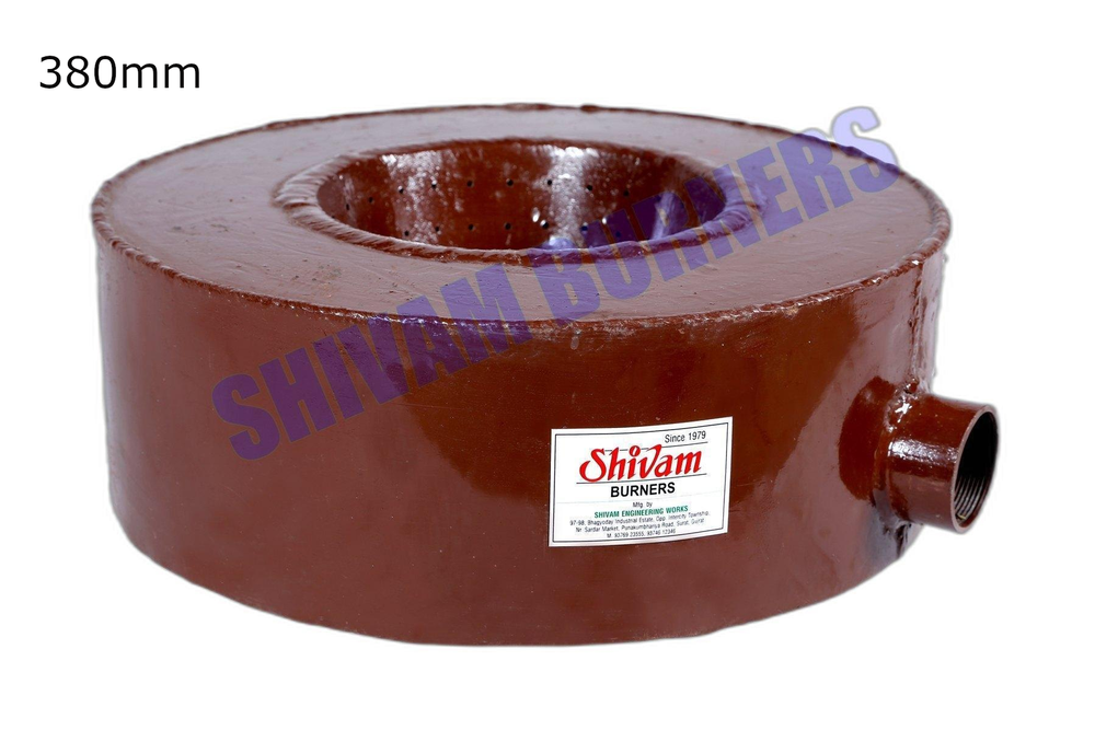 Mild Steel 15 No / 380Mm Commercial Diesel Oil Kerosene Gas Bhatti Burner