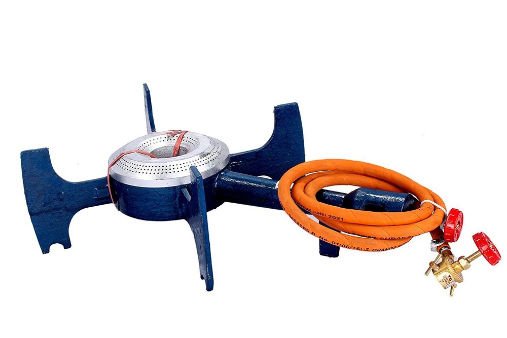 Soni Traders Lpg Cast Iron Burner Gas Stove, For Commercial, Single