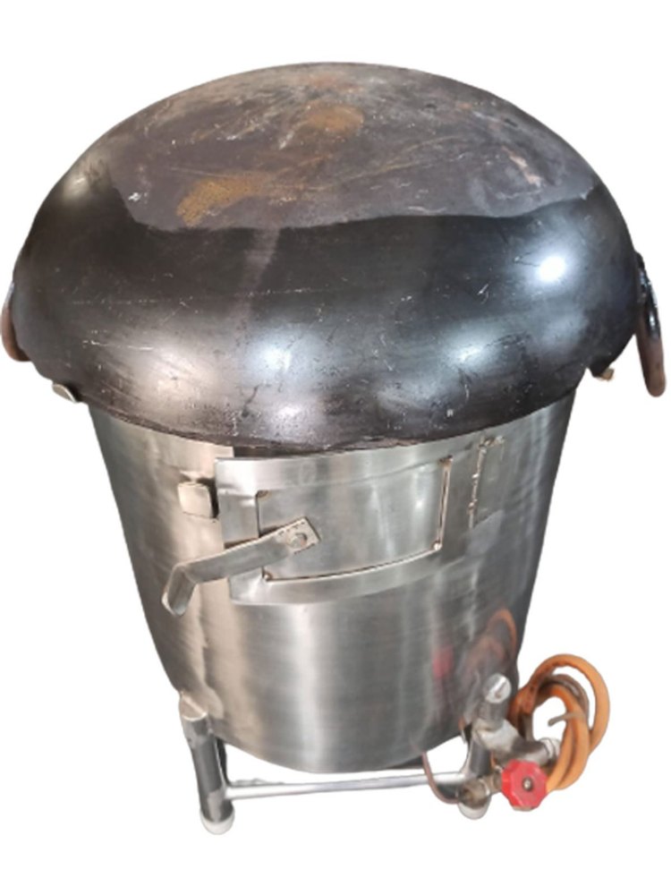 Silver Stainless Steel Rumali Stove For Hotel