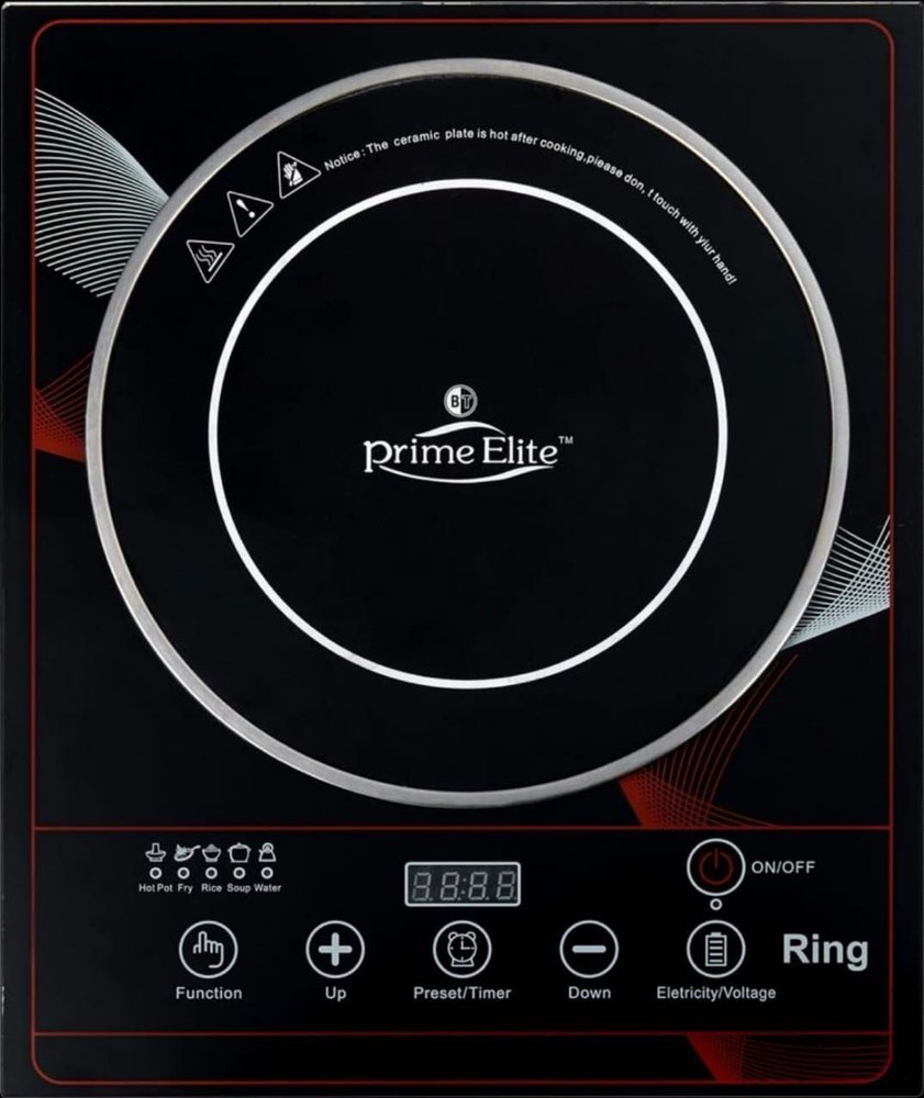 Surya Induction Cooktop with Soft Touch Push Button