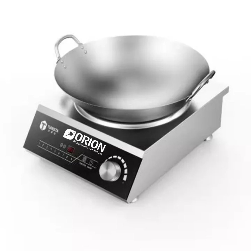 Wholesale 3.5Kw Stainless Steel Electric Commercial Induction Cooker Induction Work Cooker Kadhai