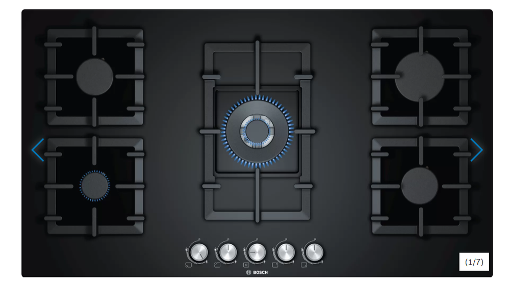 Kitchen Hobs, Glass