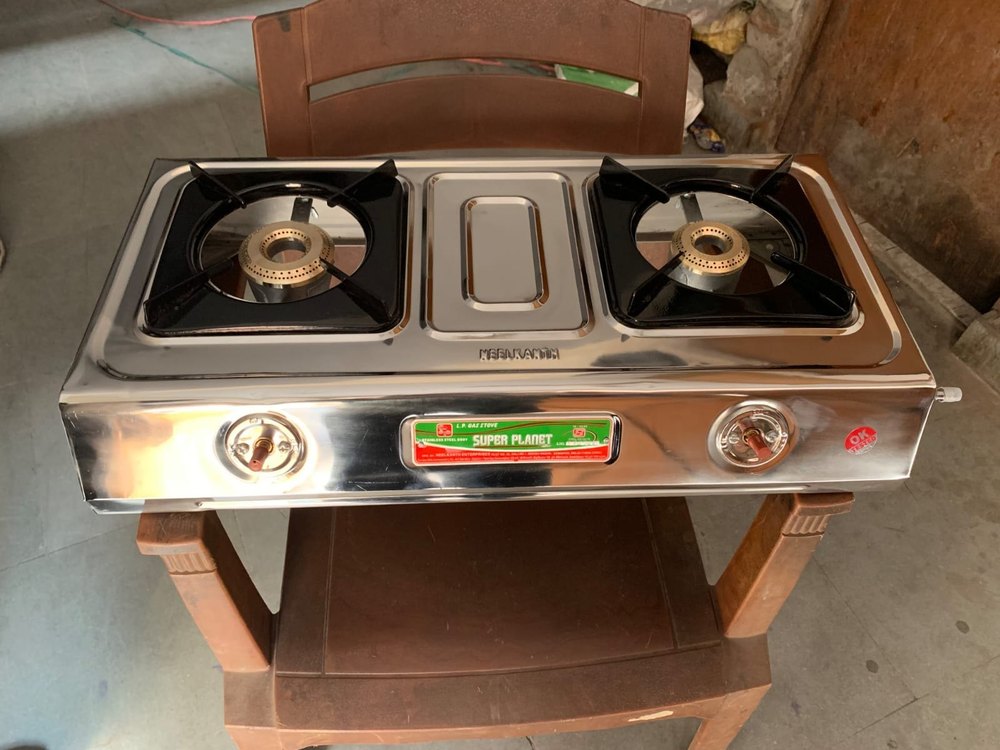 SUPER PLANET Double Burner Gas Stove
