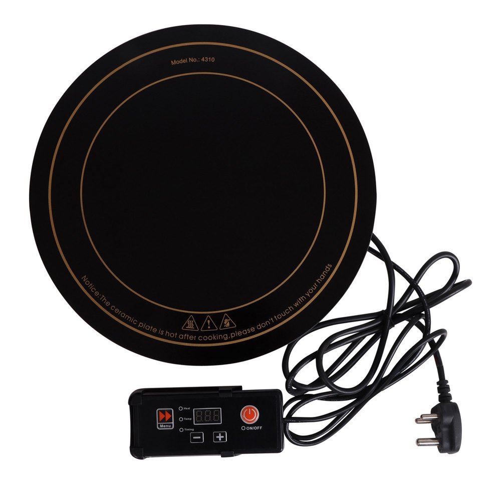 2400 Watt Black Quba Built In Remote Controlled Induction Cooker