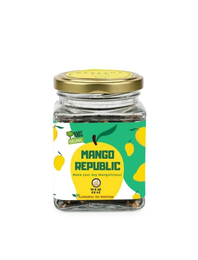 Mango Republic Herbal Tea, Packaging Type: Jar, 50 Gm