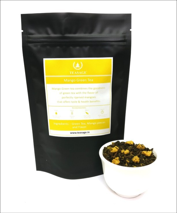 TeaSage Health Tea Mango Green Tea
