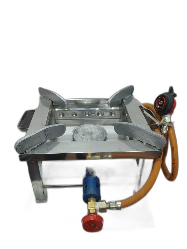 Stainless Steel Chapati Bhatti, Number of Burners: Single Burner, Size: 36X18X10inches