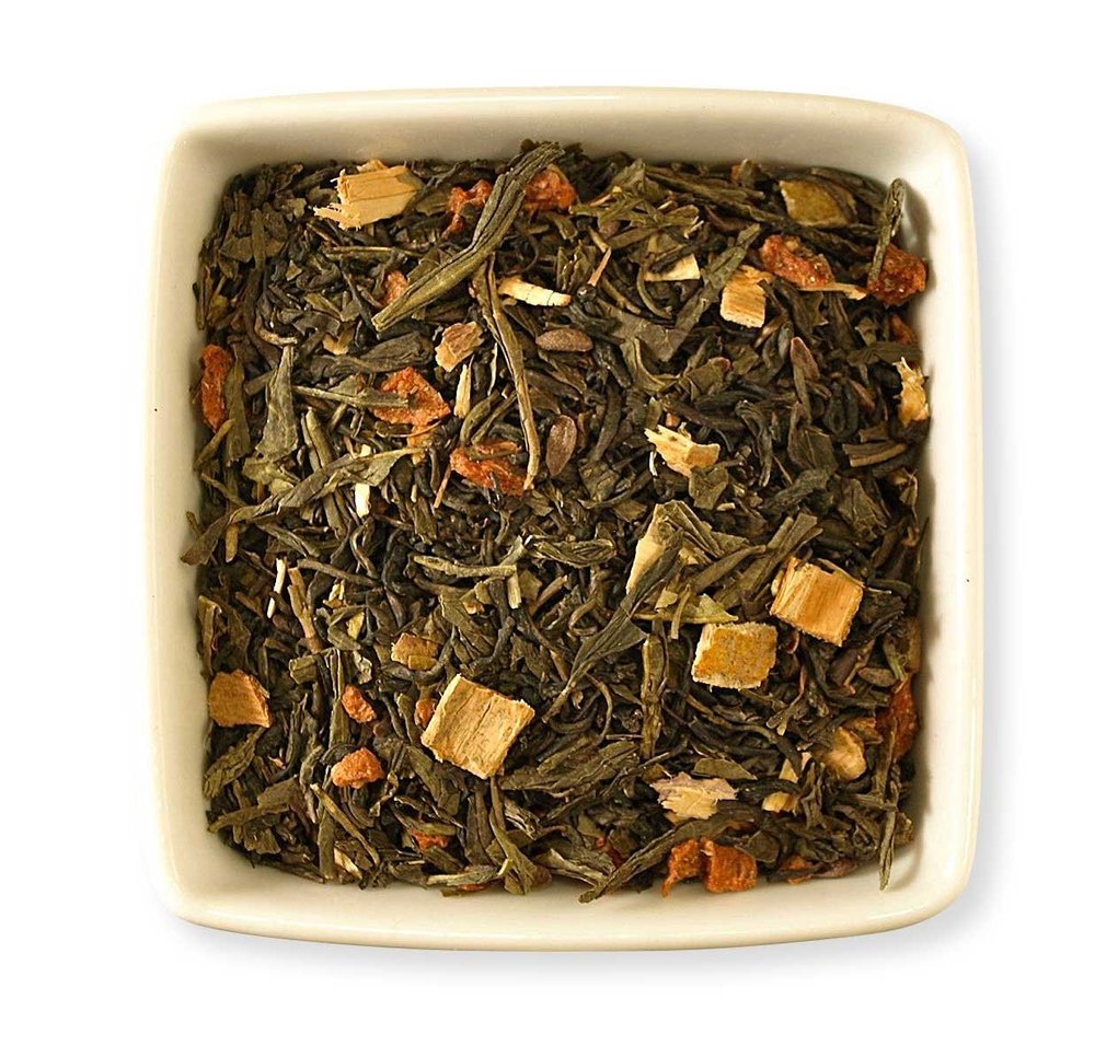 Mango Peach Green Tea, Leaves, Packaging Type: Loose