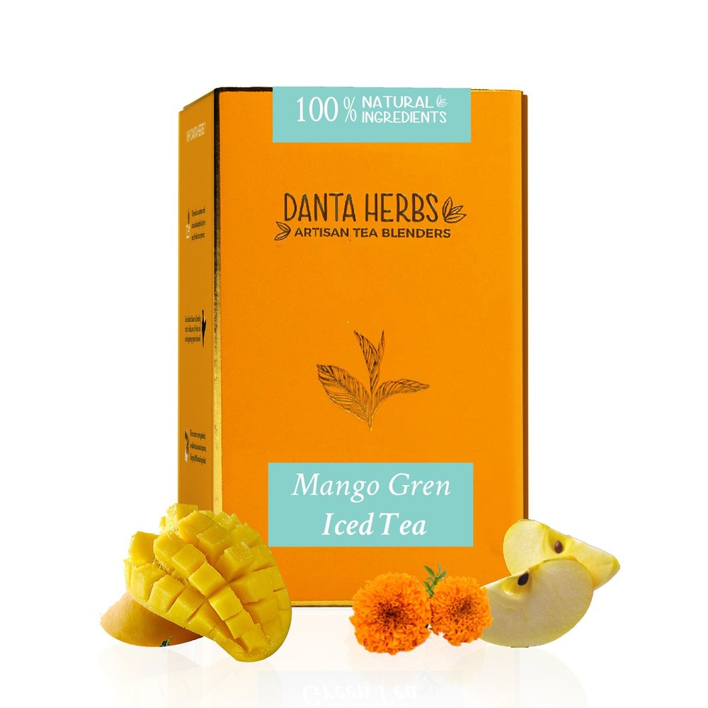 Danta Herbs Mango Green Iced Tea For Retail & Distribution