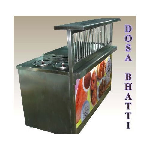 Bhatia Stainless Steel Dosa Bhatti, For Restaurant