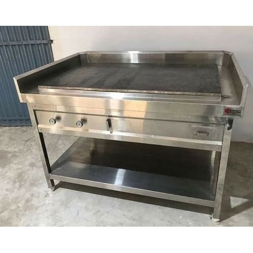 Stainless Steel Gas SS Dosa Tawa, For Hotel