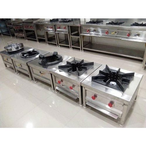 25 - 40 Kg SINGLE BURNER COOKING RANGE, For Hotel