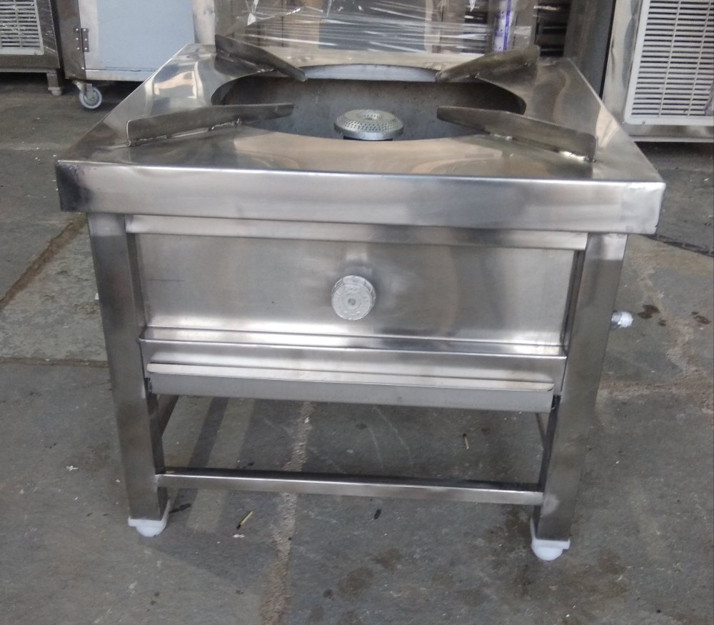 10-15 Kg Single Burner Cooking Range, For Restaurant, 1 Regulator