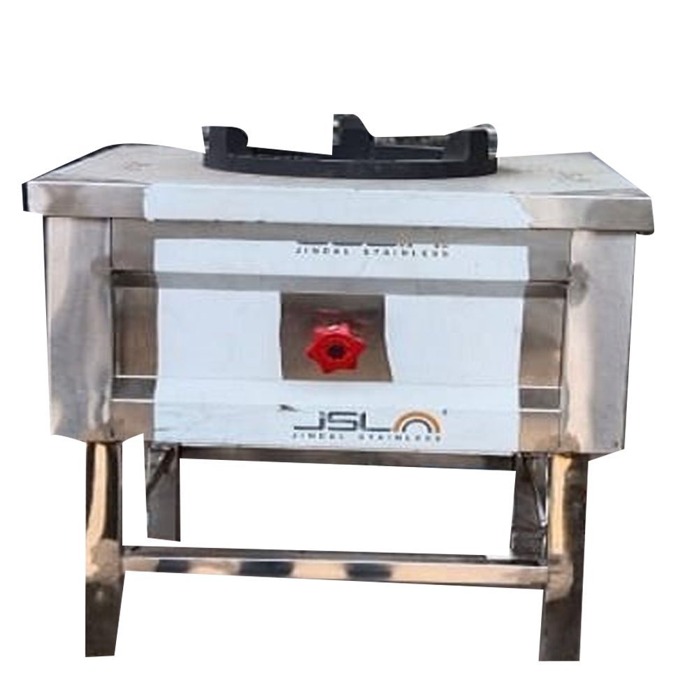 LPG Stainless Steel Single Burner Range, For Hotel