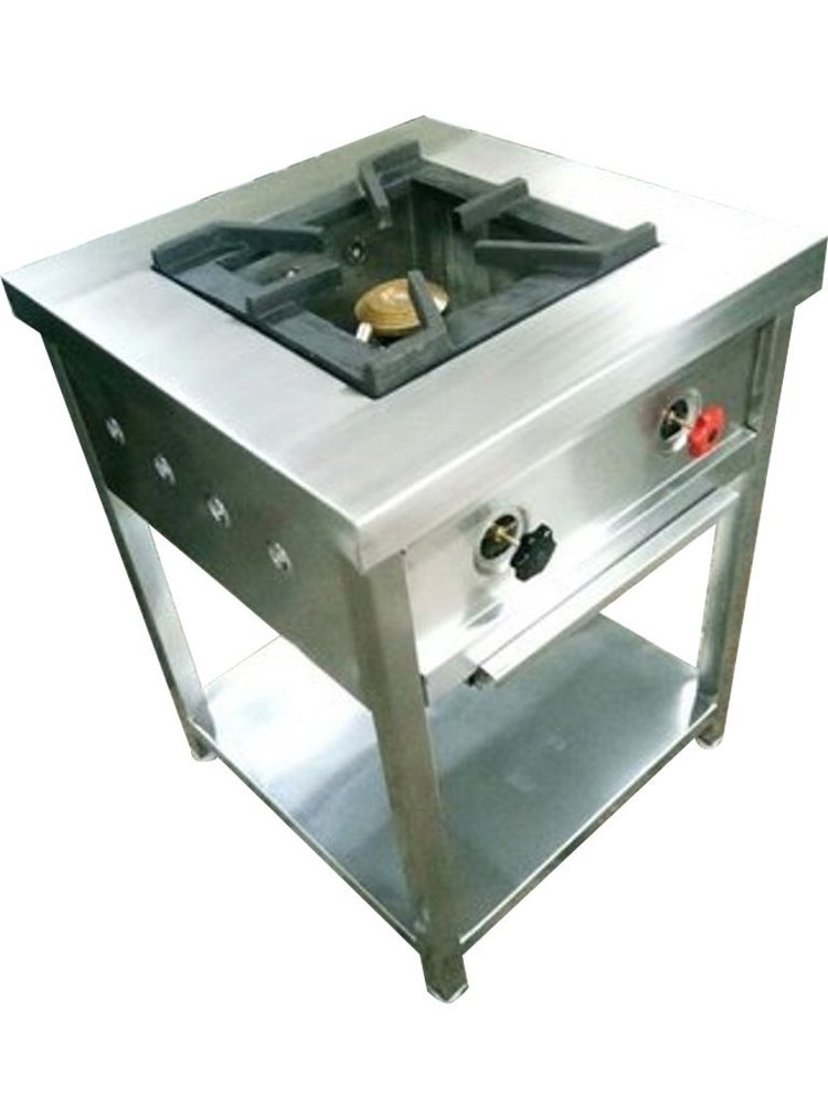 SS Single Burner Range, For Restaurant