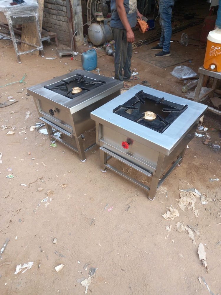 Ss Single Burner Cooking Range, For Commercial Kitchen, Model Name/Number: 24x24x24