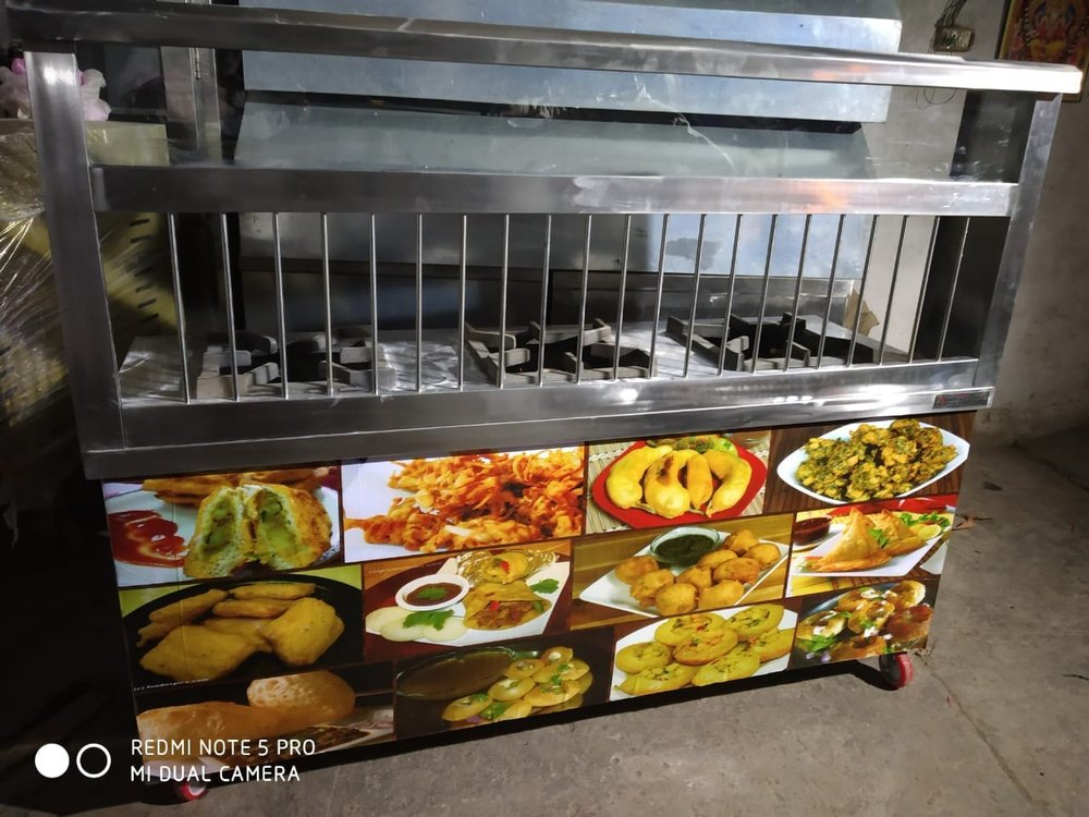 Stainless Steel Snacks Gas Bhatti, For Counter