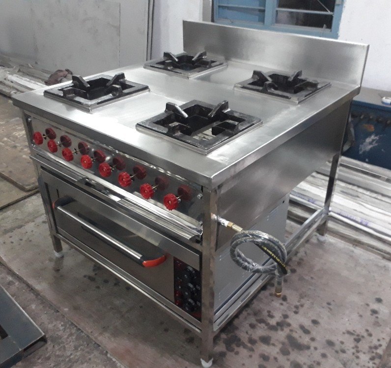 Standard Four In One Burner With Oven