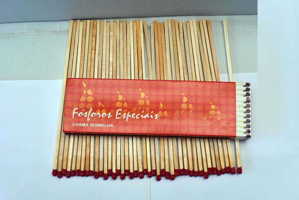 50 Wood Kitchen Safety Match Box